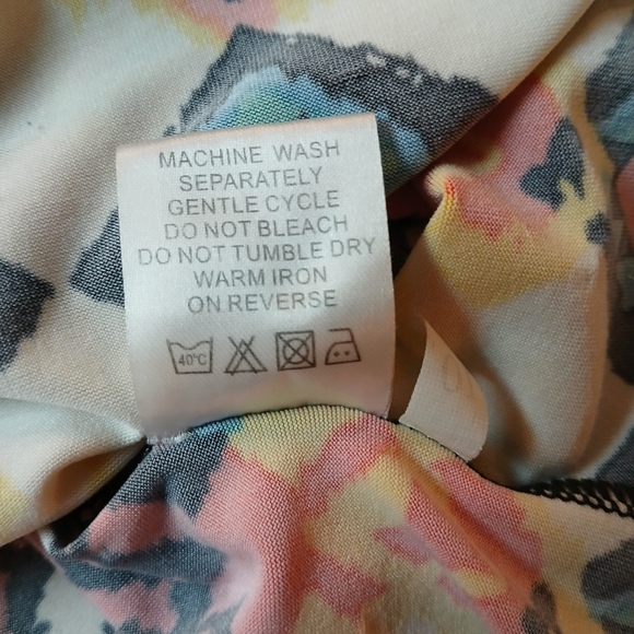 #0226 Womens Aztec Print Maxi Strapless Magic Dress Size Medium - Picture 8 of 16